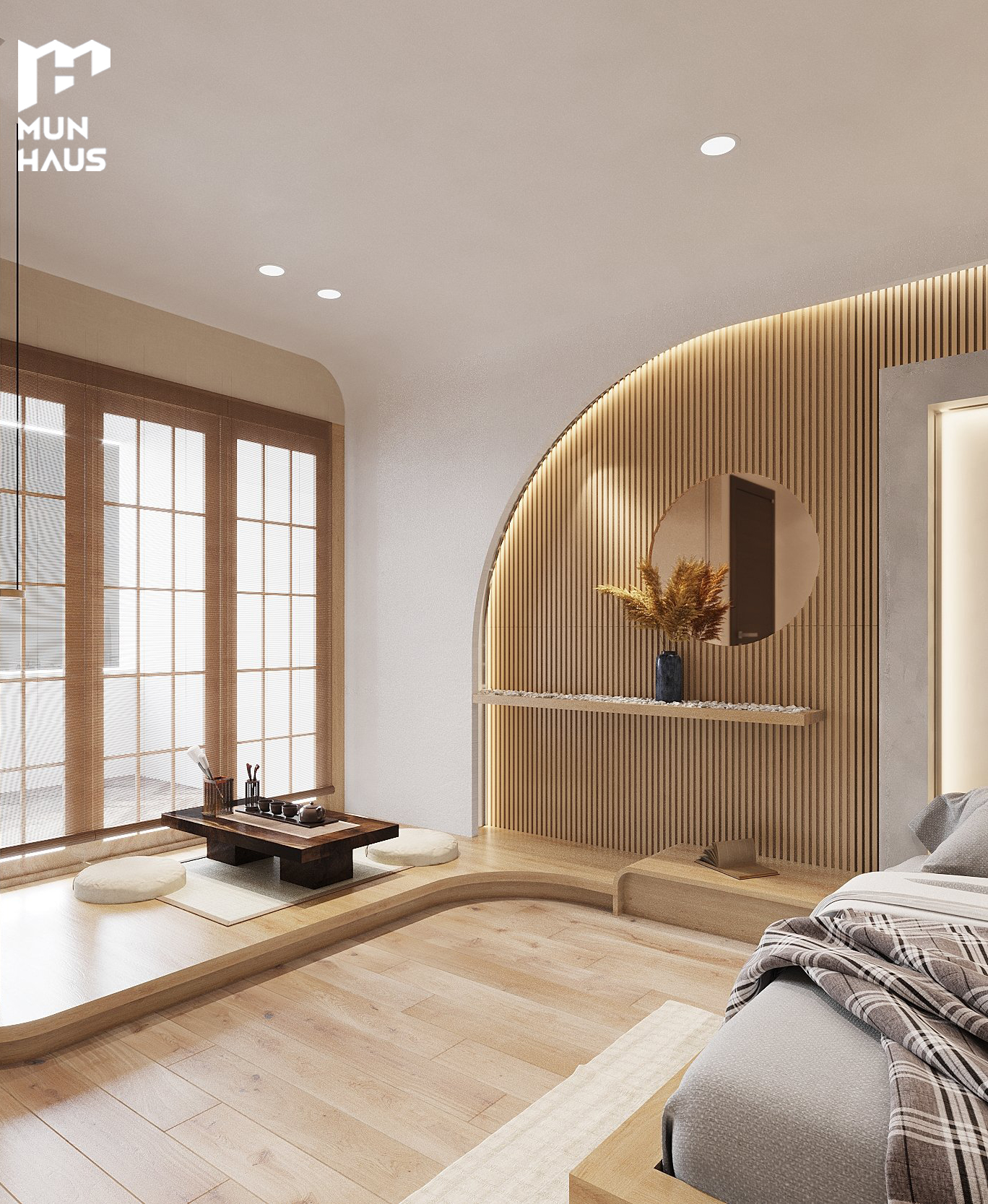 Phong cách Japandi trong thiết kế phòng ngủ