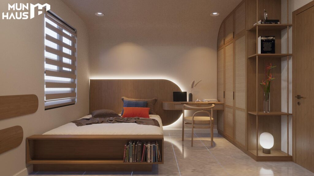 Thiết kế nội thất chung cư 2 phòng ngủ