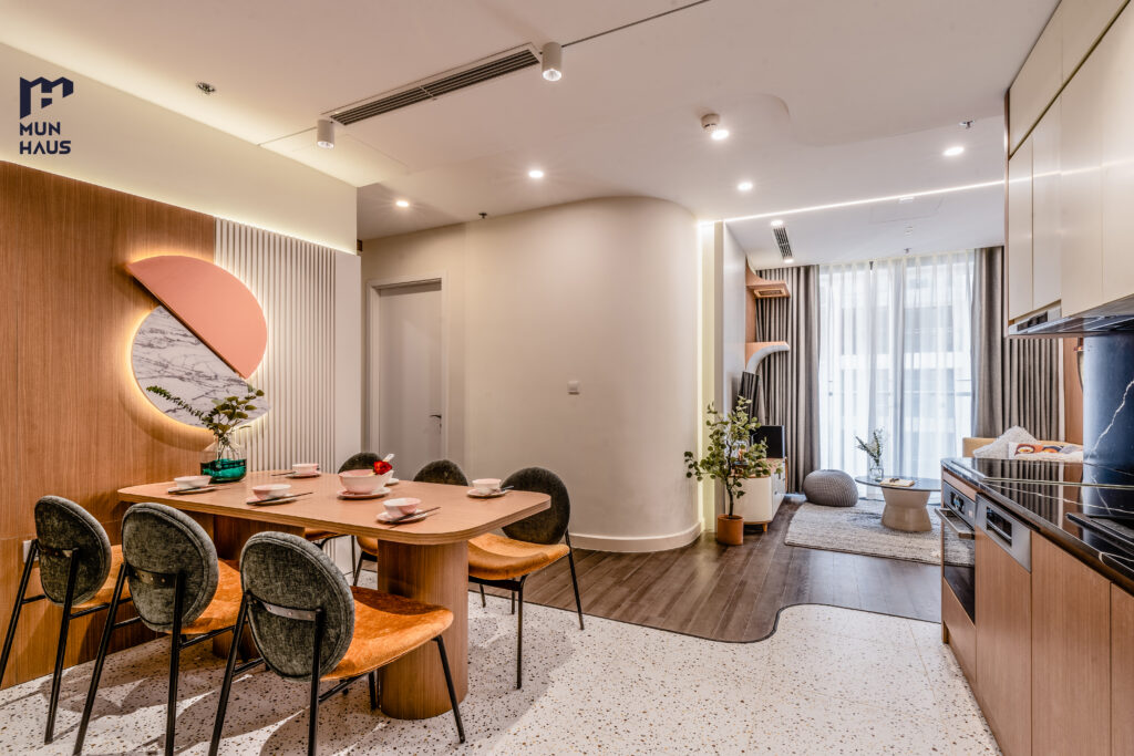 Thiết kế nội thất hiện đại sang trọng cho chung cư