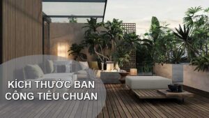 Kích thước ban công tiêu chuẩn