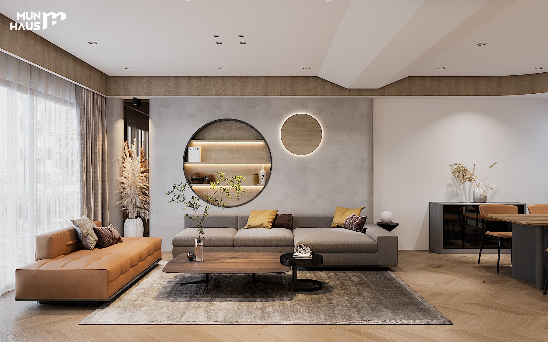50+ mẫu thiết kế phòng khách đẹp, hiện đại, cập nhật xu hướng mới nhất 2024
