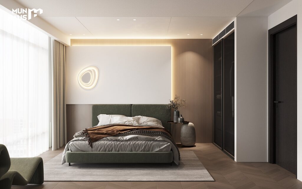 Thiết kế phòng ngủ hiện đại