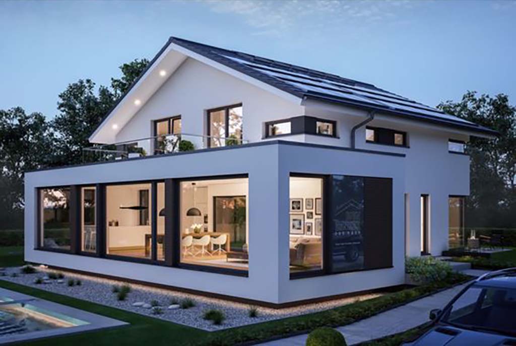 Mái nhà cấu trúc đóng