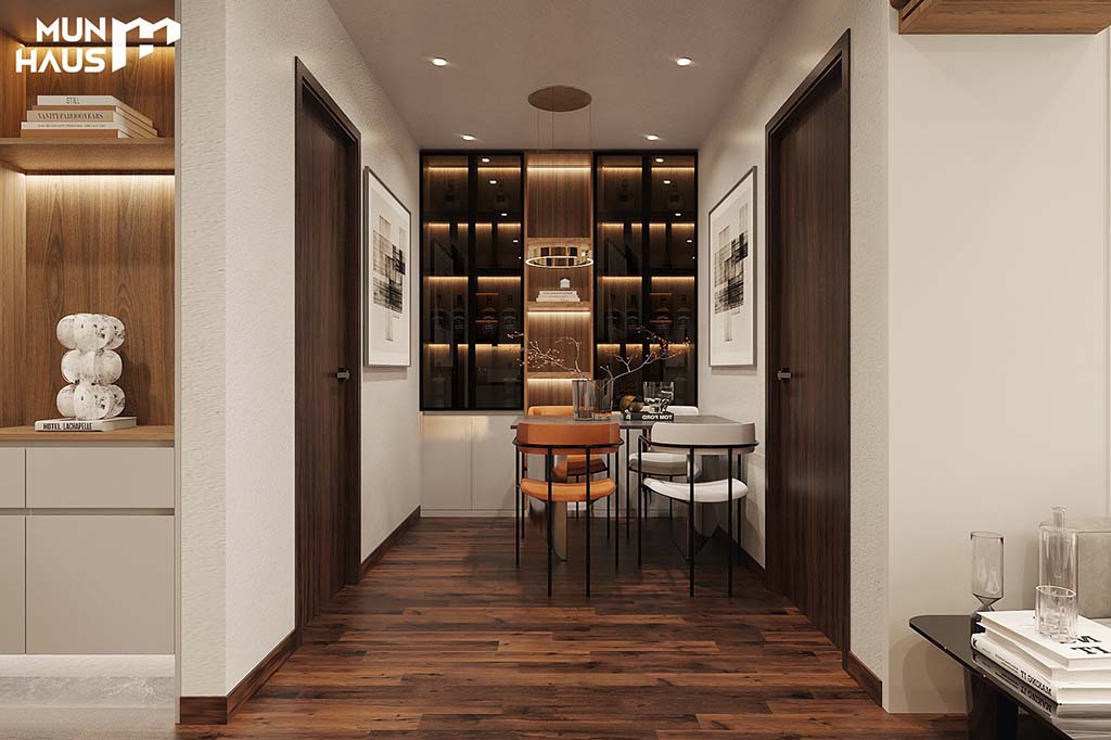 Thiết kế nội thất phong cách Hiện đại cho chung cư Hoàng Huy Commerce