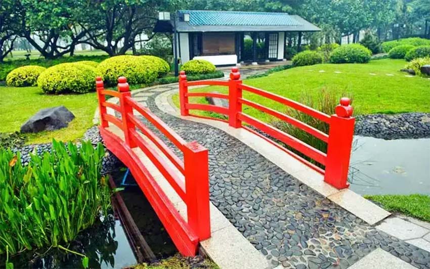 Tạo điểm nhấn cho sân vườn Nhật Bản