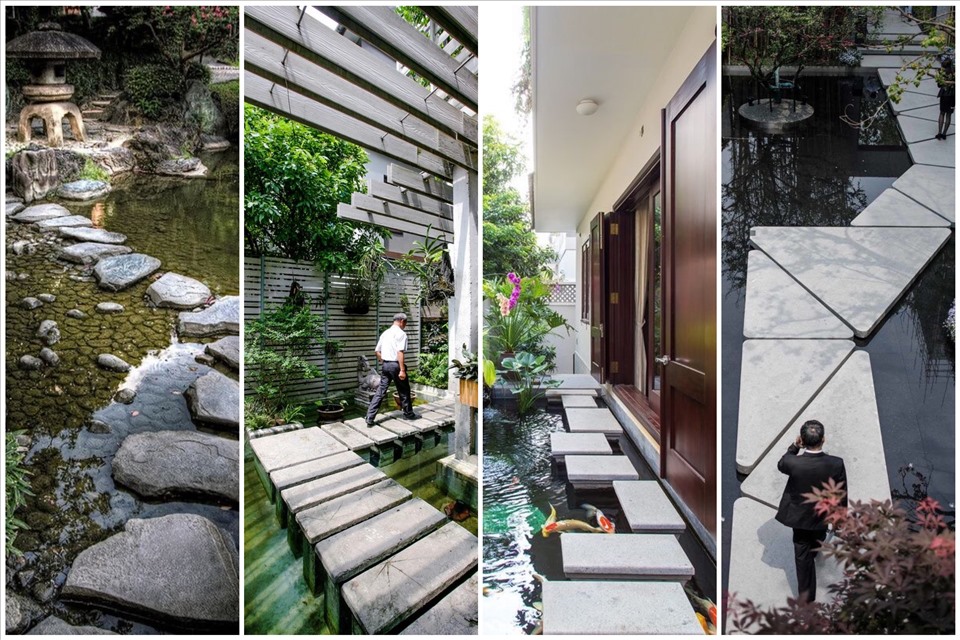 Thiết kế những lối đi bằng đá trong vườn kiểu Nhật